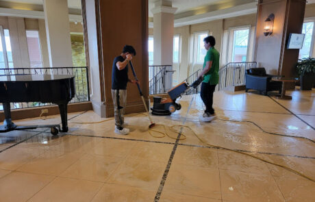 Cleaning Tile Floor